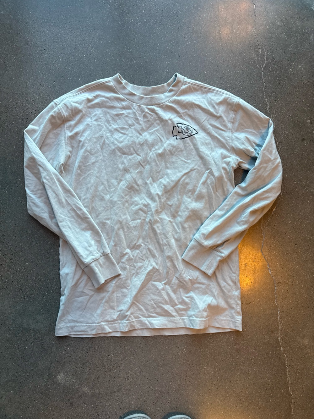 Signature Long Sleeve Tee with Embroidered Logo
